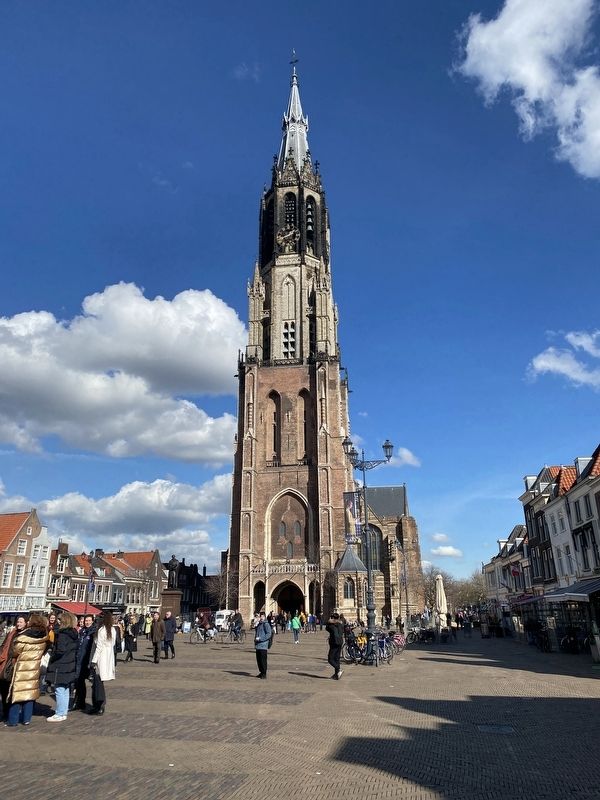 Nieuwe Kerk / New Church and Marker. Click for full size. Nieuwe Kerk / New Church and Marker image. Click for full size.