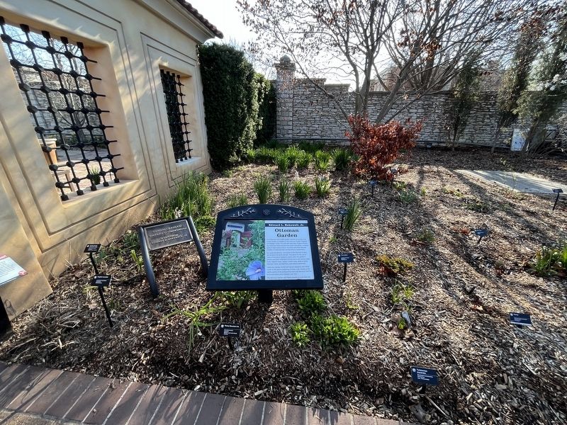 Edward L. Bakewell, Jr. Ottoman Garden Marker. Click for full size. Edward L. Bakewell, Jr. Ottoman Garden Marker image. Click for full size.