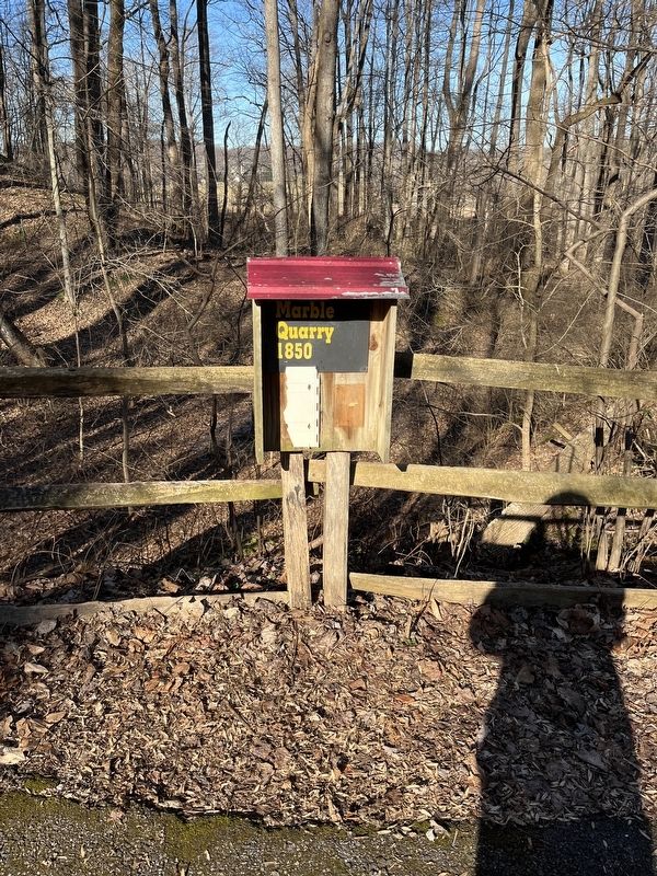 Adjacent marker with date. Click for full size. Adjacent marker with date image. Click for full size.