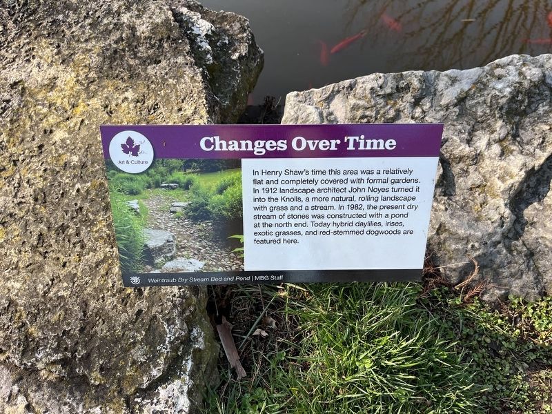 Changes Over Time Marker. Click for full size. Changes Over Time Marker image. Click for full size.