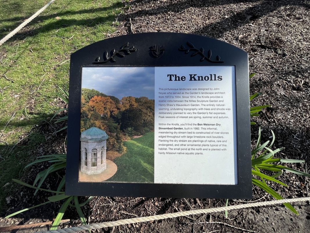 The Knolls Marker. Click for full size. The Knolls Marker image. Click for full size.