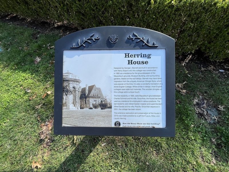 Herring House Marker image. Click for full size.