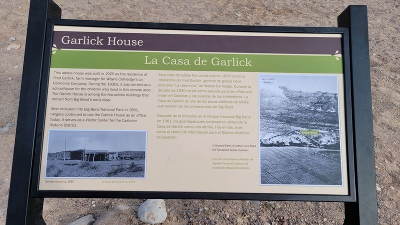 Garlick House Marker image. Click for full size.