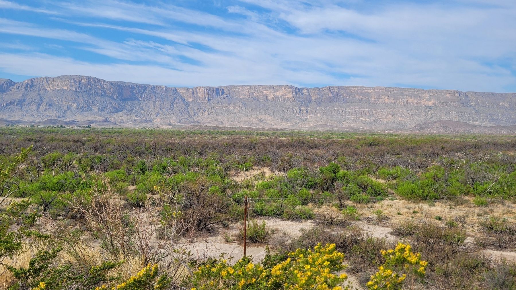 The view of the Floodplain Panorama. Click for full size. The view of the Floodplain Panorama image. Click for full size.