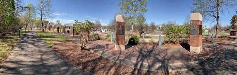 Panoramic View of Walk of Honor Inductees. Click for full size. Panoramic View of Walk of Honor Inductees image. Click for full size.