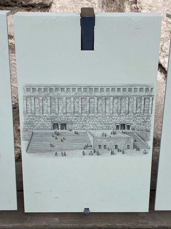 An open public space was created on the Ophel ascent Marker. Click for full size. An open public space was created on the Ophel ascent Marker image. Click for full size.