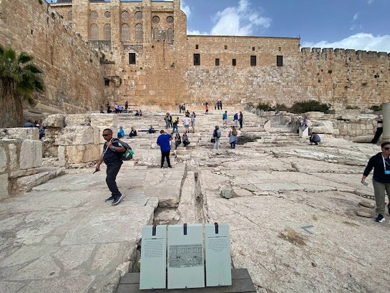 An open public space was created on the Ophel ascent Marker. Click for full size. An open public space was created on the Ophel ascent Marker image. Click for full size.