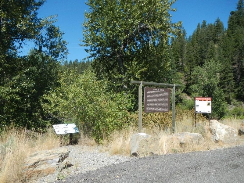 Flathead House Marker image. Click for full size.