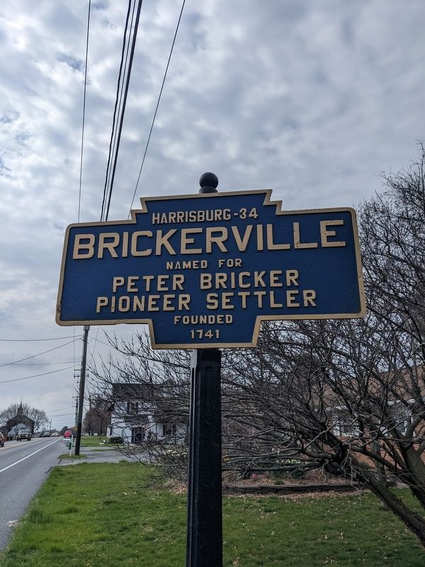 Brickerville Marker image. Click for full size.
