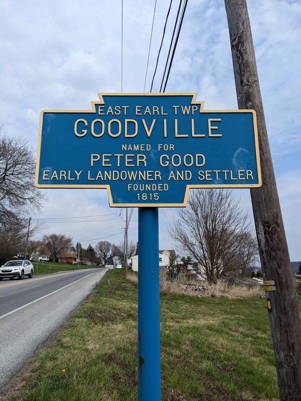 Goodville Marker. Click for full size. Goodville Marker image. Click for full size.