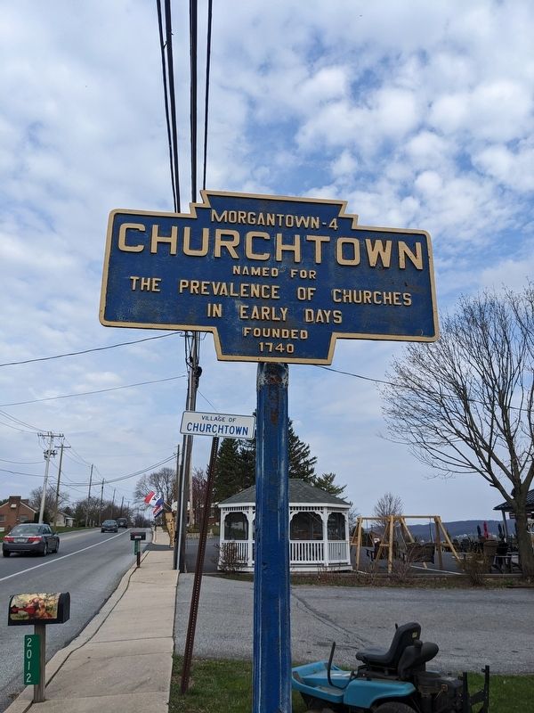 Churchtown Marker image. Click for full size.