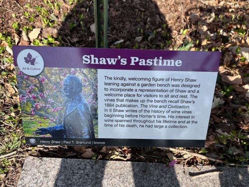 Shaw's Pastime Marker. Click for full size. Shaw's Pastime Marker image. Click for full size.