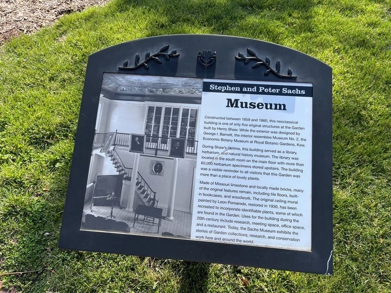Stephen and Peter Sachs Museum Marker image. Click for full size.