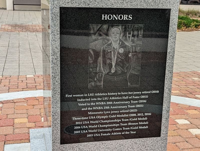 Seimone Augustus Marker. Click for full size. Seimone Augustus Marker image. Click for full size.