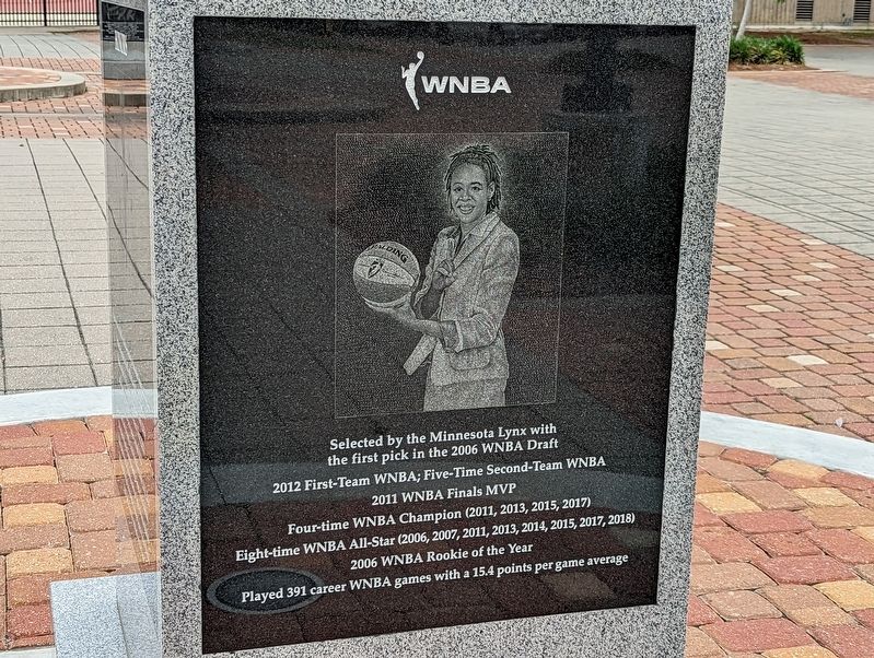 Seimone Augustus Marker. Click for full size. Seimone Augustus Marker image. Click for full size.