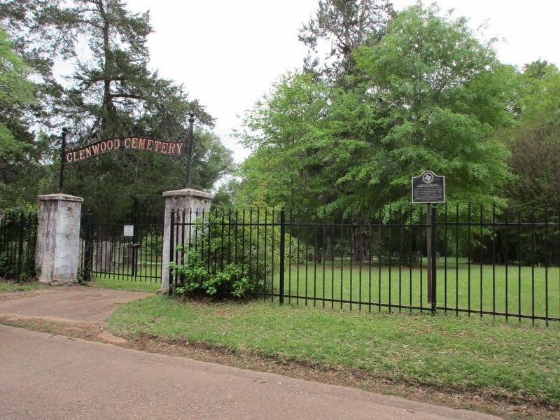 Glenwood Cemetery Marker image. Click for full size.