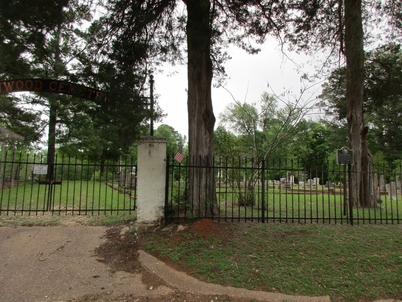 Glenwood Cemetery (North Sector) Marker image. Click for full size.