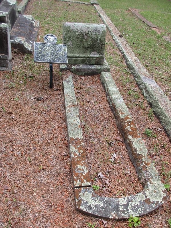 William Elbert "Buck" Mayes Marker. Click for full size. William Elbert "Buck" Mayes Marker image. Click for full size.
