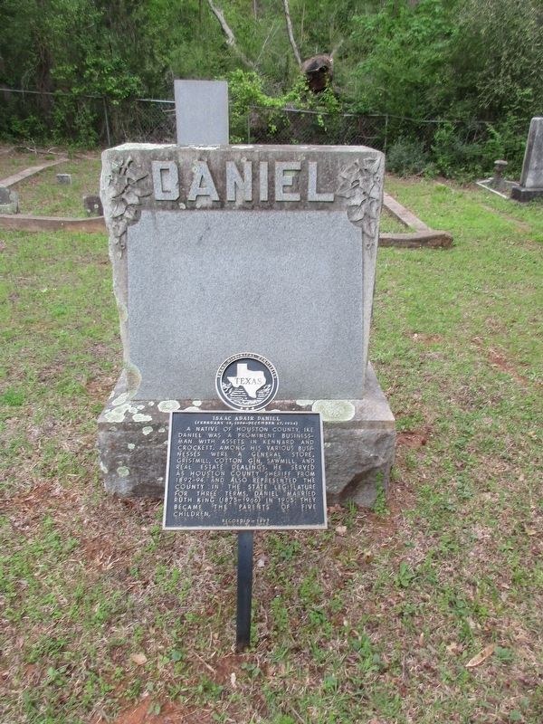 Isaac Adair Daniel Marker image. Click for full size.