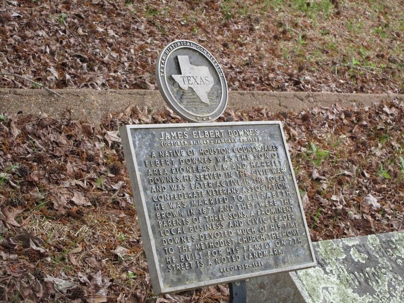 James Elbert Downes Marker. Click for full size. James Elbert Downes Marker image. Click for full size.