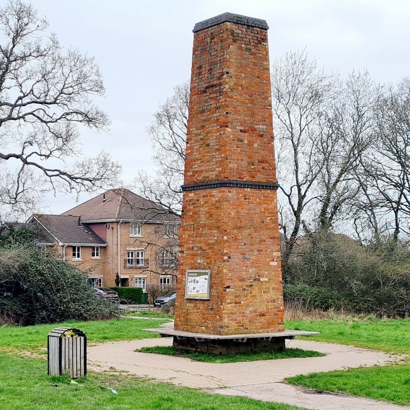 Marker on Thomas Lawrence Brickworks Memorial. Click for full size. Marker on Thomas Lawrence Brickworks Memorial image. Click for full size.