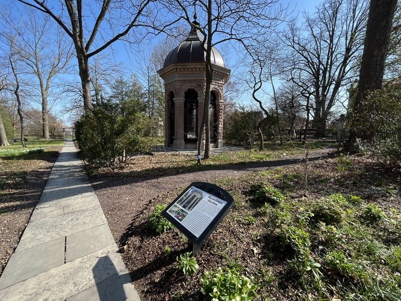 Mausoleum Garden Marker image. Click for full size.