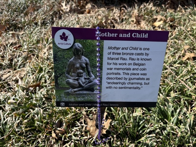 Mother and Child Marker image. Click for full size.
