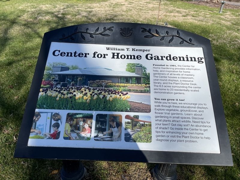 William T. Kemper Center for Home Gardening Marker image. Click for full size.