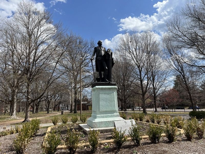The George Washington Statue. Click for full size. The George Washington Statue image. Click for full size.