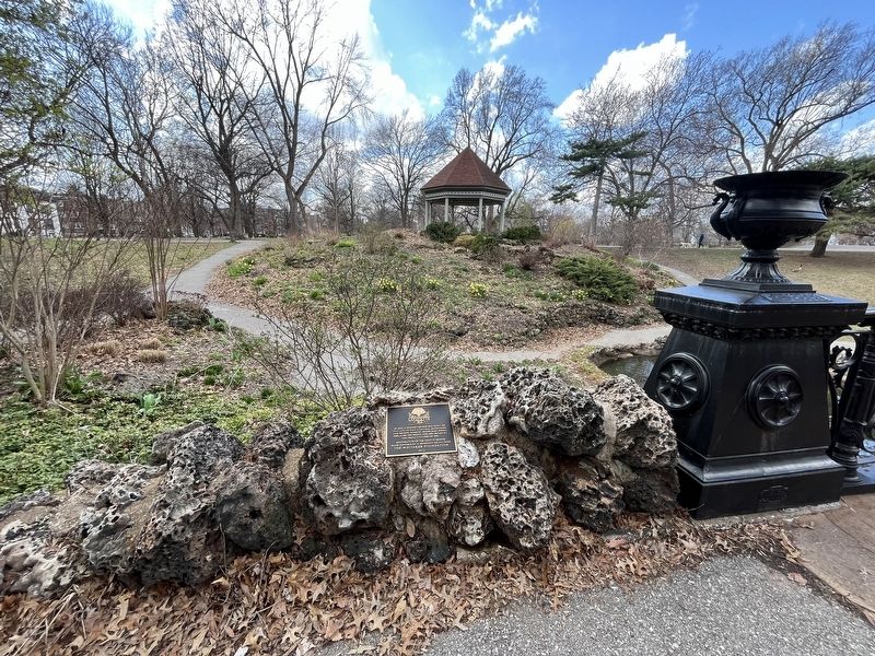 The Grotto Bridge Marker. Click for full size. The Grotto Bridge Marker image. Click for full size.