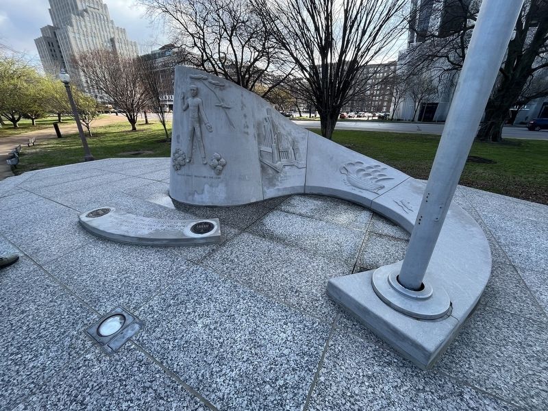 The American Jewish Tercentenary Memorial image. Click for full size.