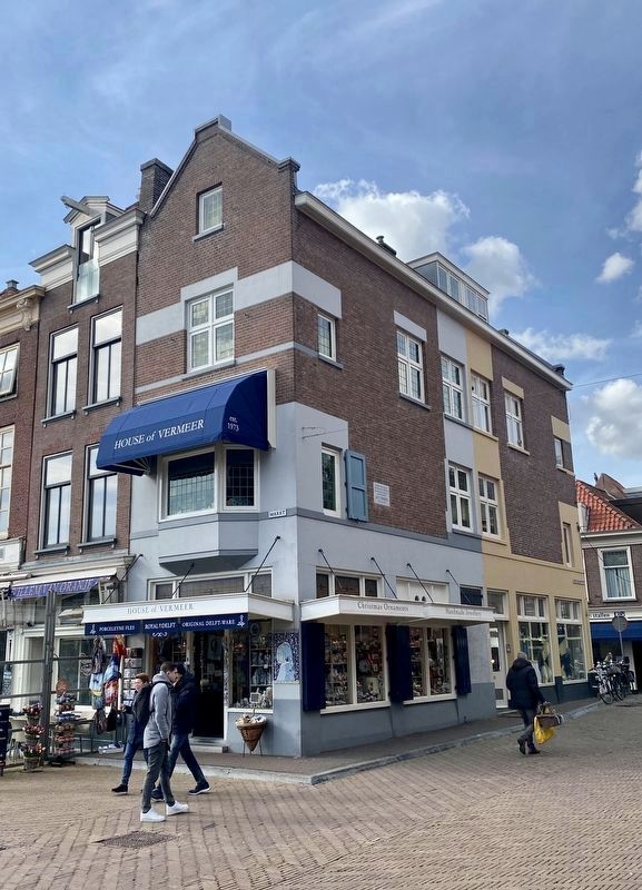 Jan Vermeer Marker - wide view. Click for full size. Jan Vermeer Marker - wide view image. Click for full size.