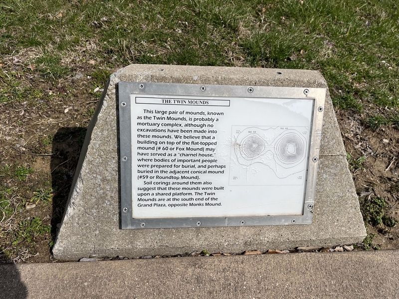 The Twin Mounds Historical Marker