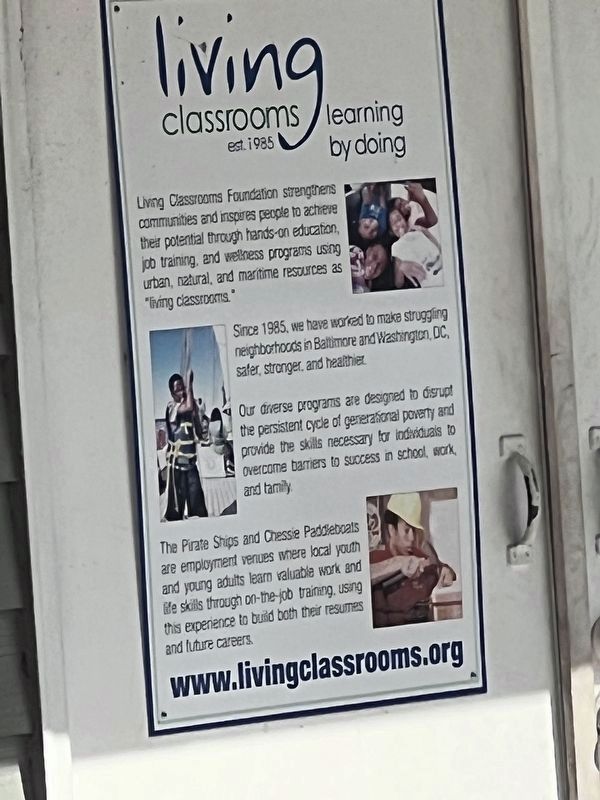 Living Classrooms Marker image. Click for full size.