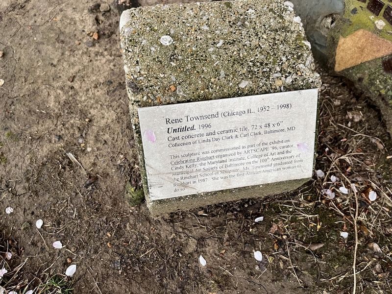 Rene Townsend (Chicago IL, 1952 - 1998) Marker. Click for full size. Rene Townsend (Chicago IL, 1952 - 1998) Marker image. Click for full size.