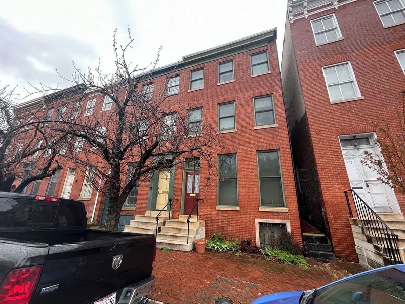 619 & 621 North Paca Street image. Click for full size.