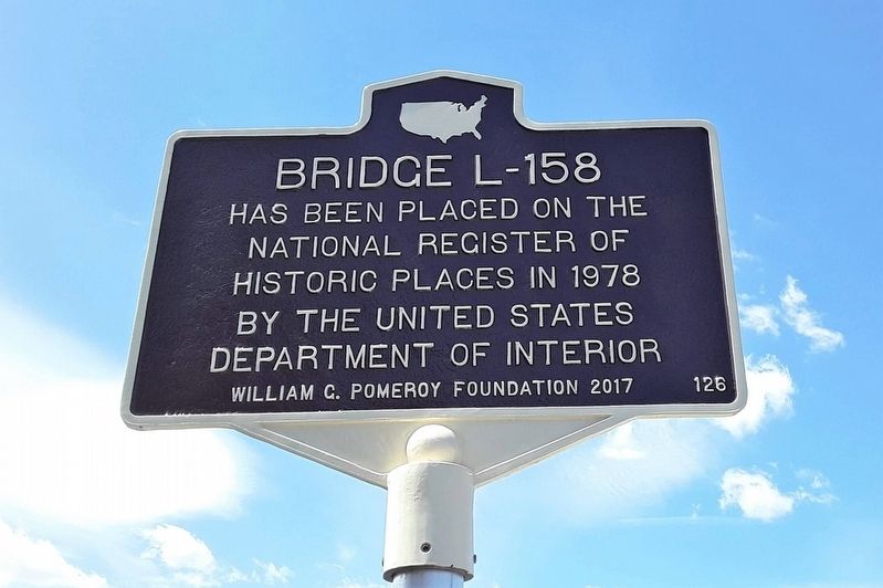 Bridge L-158 Marker image. Click for full size.