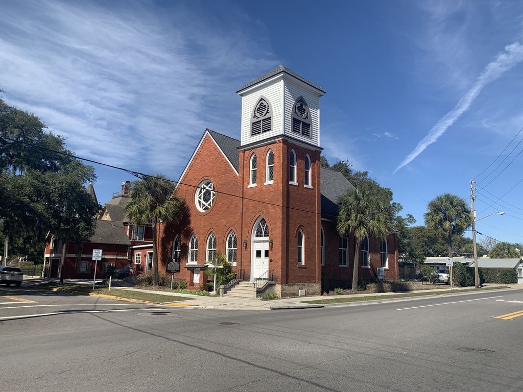 Photo: Trinity United Methodist Church Marker