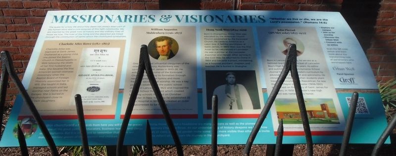 Missionaries & Visionaries Marker image. Click for full size.