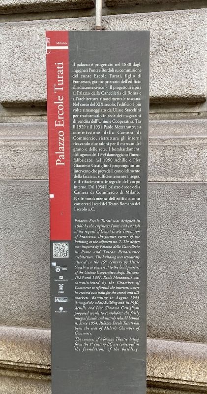 Palazzo Ercole Turati Marker image. Click for full size.