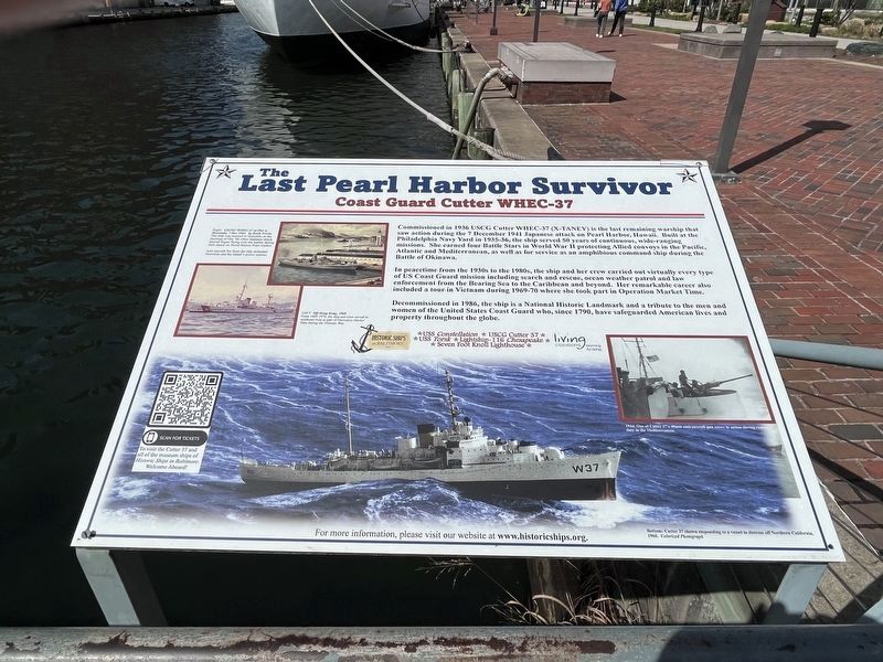 The Last Pear Harbor Survivor Marker image. Click for full size.