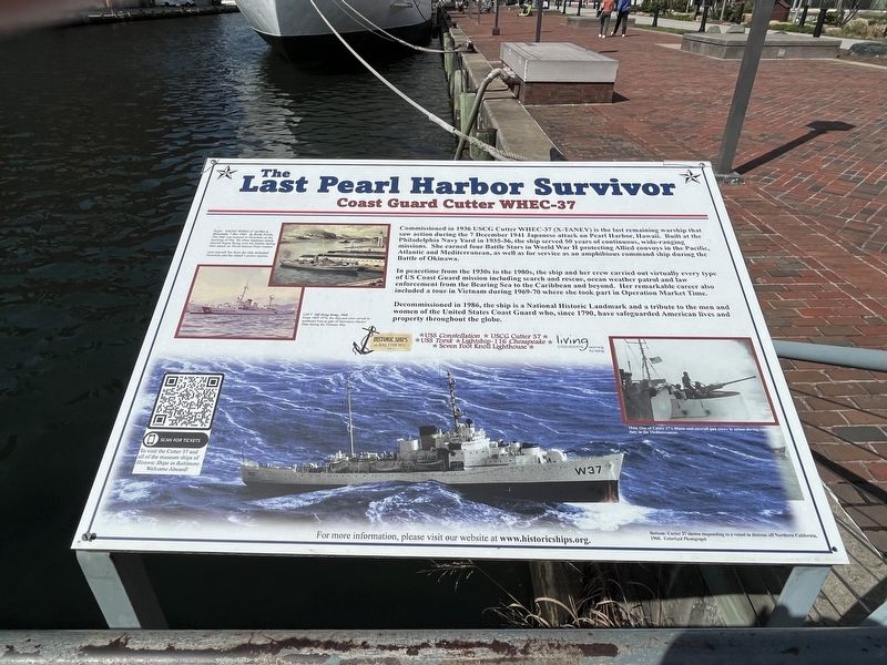 The Last Pear Harbor Survivor Marker image. Click for full size.