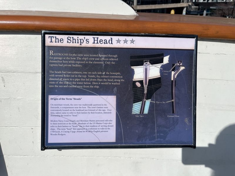 The Ship's Head Marker image. Click for full size.