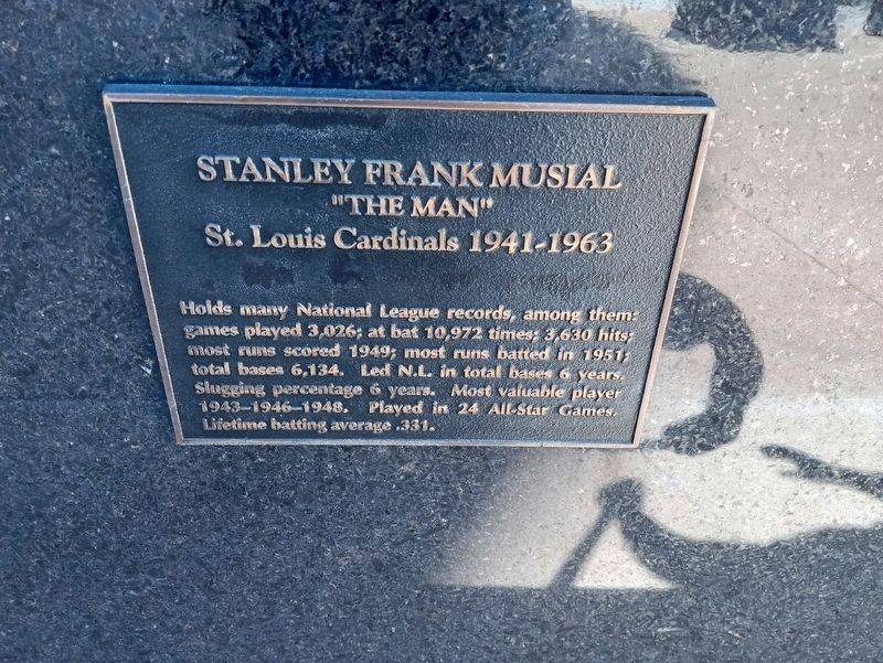 Stanley Frank Musial Marker image. Click for full size.