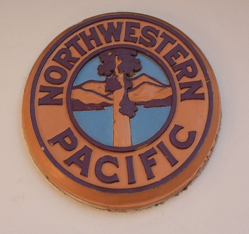 Northwestern Pacific Railroad. Click for full size. Northwestern Pacific Railroad image. Click for full size.