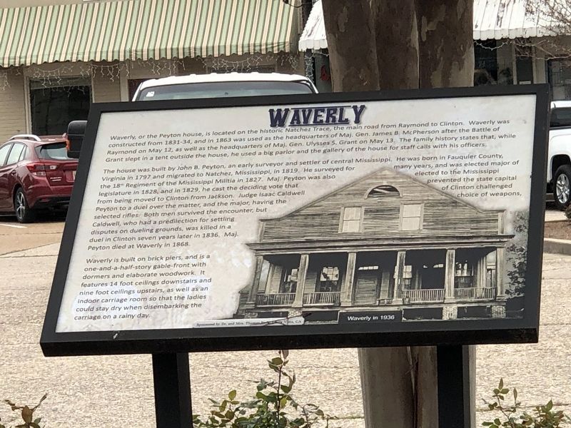 Waverly Marker image. Click for full size.
