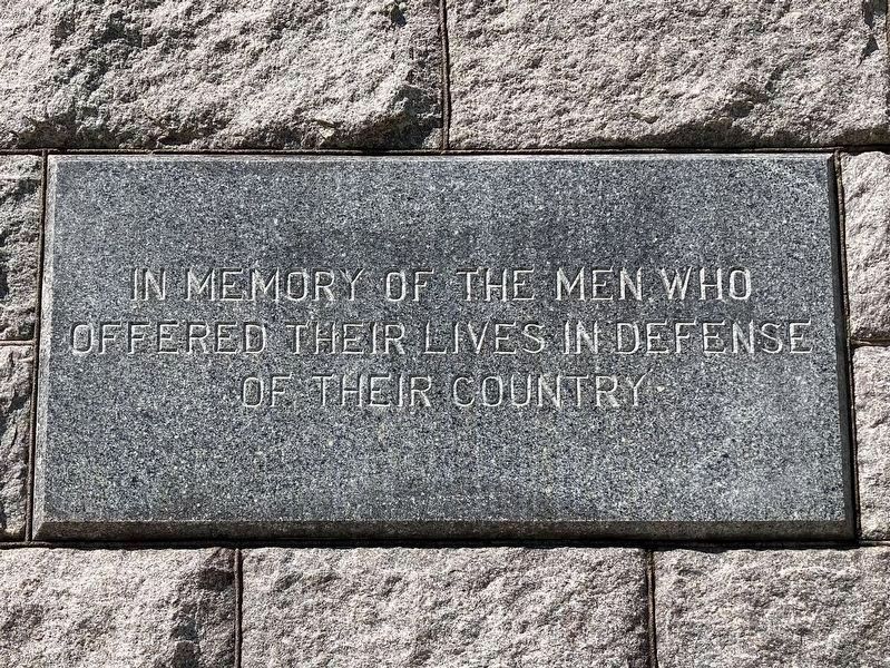 Granite Obelisk Plaque. Click for full size. Granite Obelisk Plaque image. Click for full size.