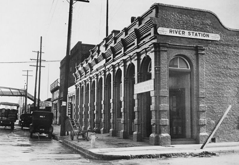 River Station, 1887-1901. Click for full size. River Station, 1887-1901 image. Click for full size.