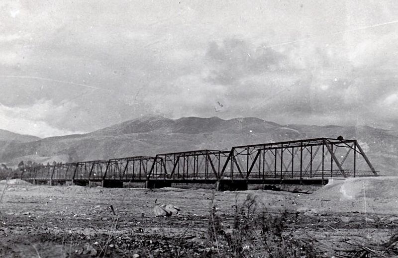 Bardsdale Bridge - 1910 image. Click for full size.