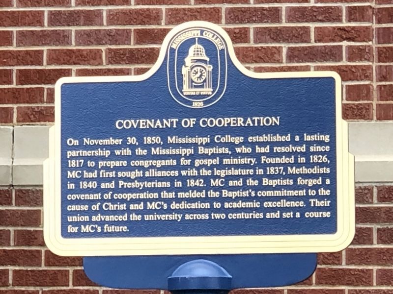 Covenant of Cooperation Marker image. Click for full size.